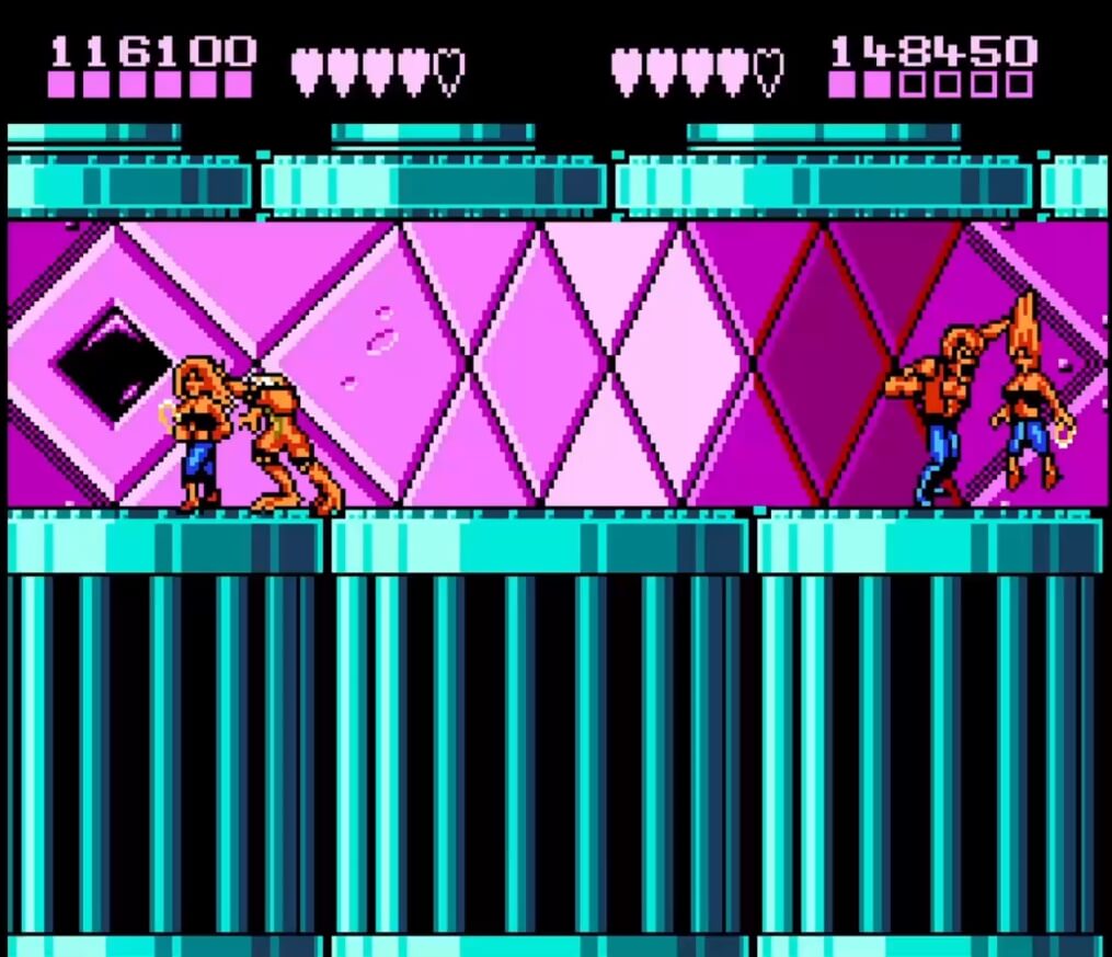Battletoads & Double Dragon - геймплей игры Dendy\NES